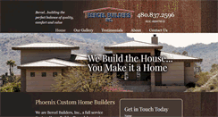Desktop Screenshot of bercelbuildersinc.com