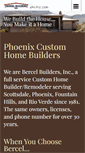 Mobile Screenshot of bercelbuildersinc.com